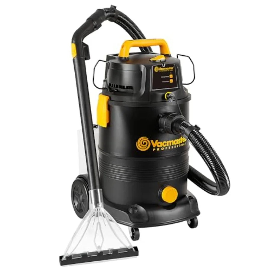 8 Gallon Wet/Dry/Upholstery Shampoo Vacuum Cleaner with 5.5 Peak HP Black and Gray High Efficiency Cleaning and Quick Drying
8 Gallon Wet/Dry/Upholstery Shampoo Vacuum Cleaner with 5.5 Peak HP Black and Gray High Efficiency Cleaning and Quick Drying