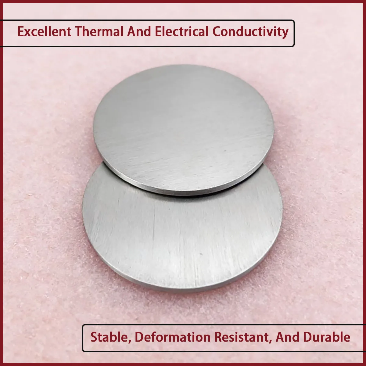 Aluminum alloy circular plate with a thickness of 2-6mm is used for electronic and electrical accessories,decorative panels, etc
Aluminum alloy circular plate with a thickness of 2-6mm is used for electronic and electrical accessories,decorative panels, etc