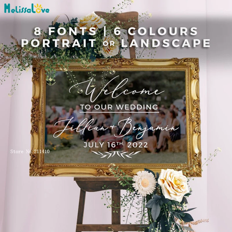 Настраиваемые художественные слова Добро пожаловать на наше свадьбу, виниловая наклейка для зеркал, декор доски, пользовательские имена, наклейки с датой YT6683 
Настраиваемые художественные слова Добро пожаловать на наше свадьбу, виниловая наклейка для зеркал, декор доски, пользовательские имена, наклейки с датой YT6683