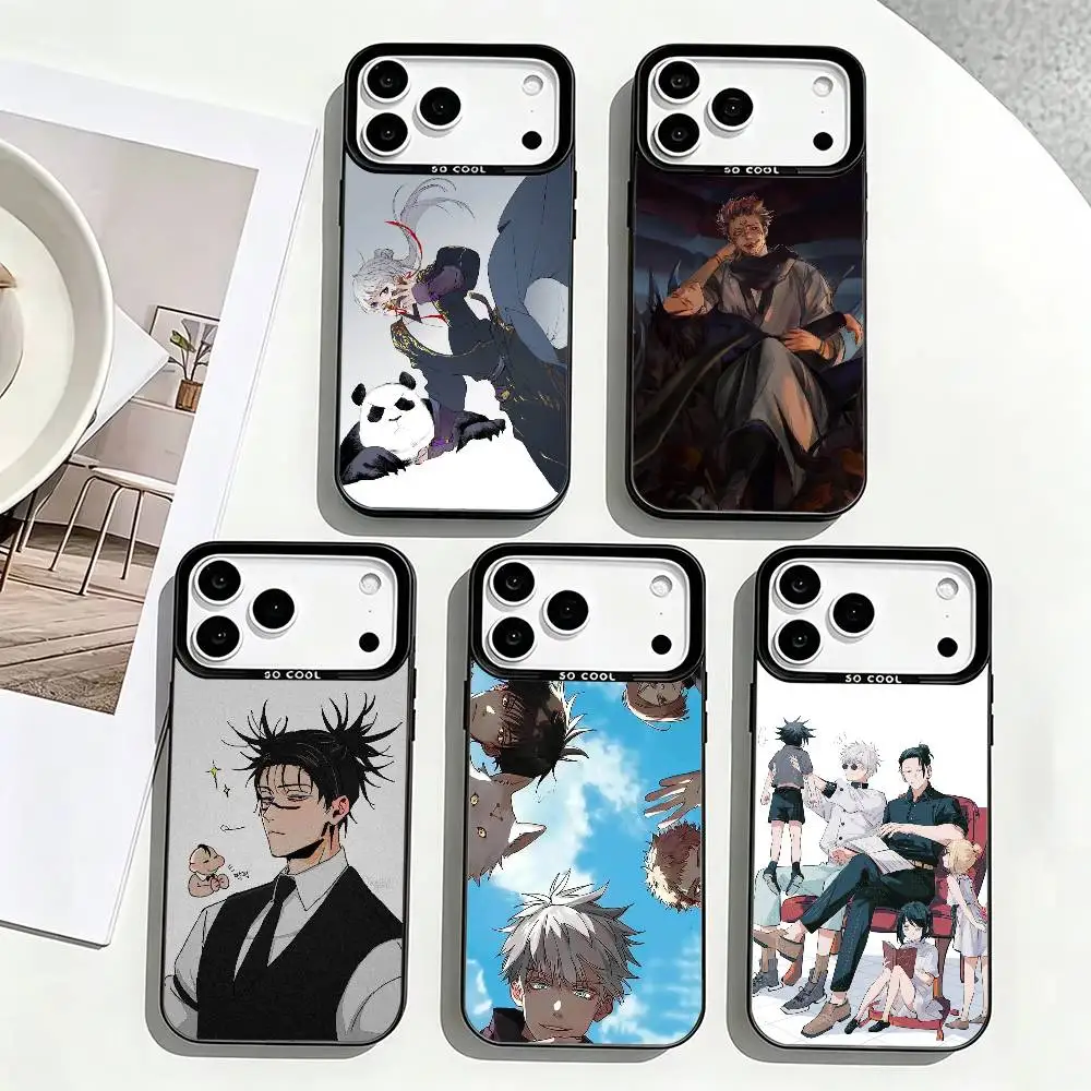 Jujutsu Kaisen ANIME Phone Case For iPhone 17,16,15,14,13,12,11 Plus,Pro Max,XS,Colored Silver Plated Inside Cover
Jujutsu Kaisen ANIME Phone Case For iPhone 17,16,15,14,13,12,11 Plus,Pro Max,XS,Colored Silver Plated Inside Cover