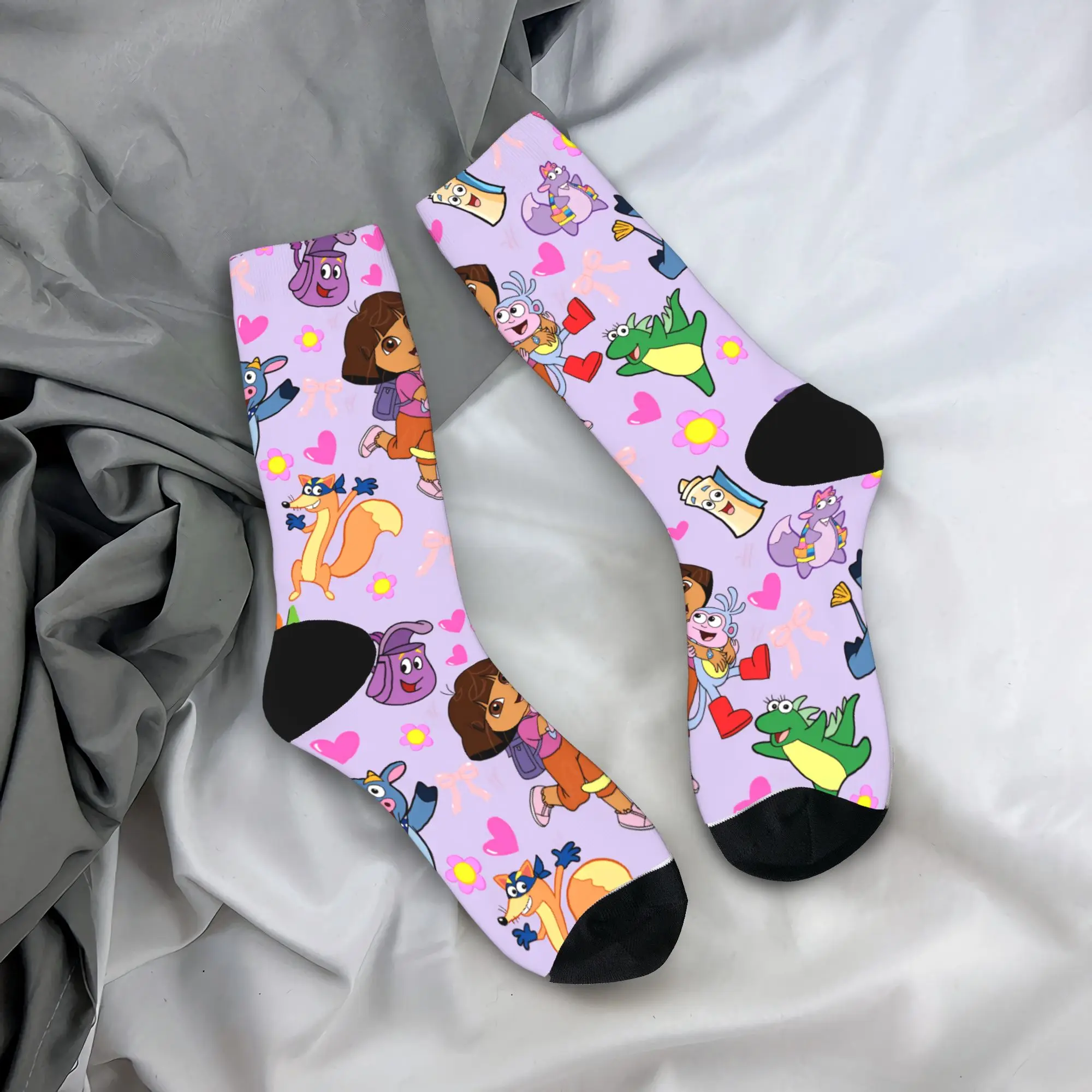 Unisex Men Socks Cartoon D-Dora The E-Explorer Adventure Stockings Non-Slip Soft Socks Autumn Harajuku Design Running Socks
Unisex Men Socks Cartoon D-Dora The E-Explorer Adventure Stockings Non-Slip Soft Socks Autumn Harajuku Design Running Socks