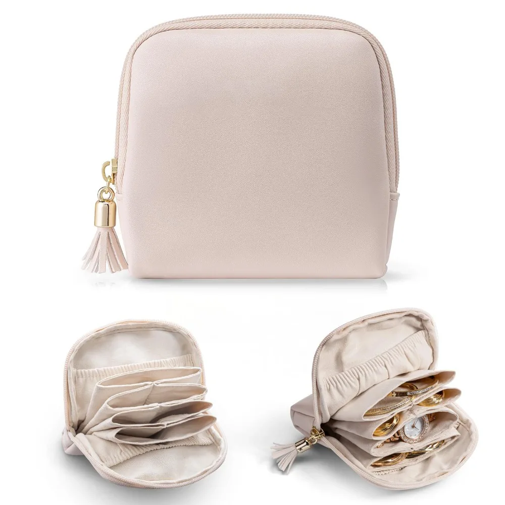 Tassel Jewelry Packing Bag PU Leather Rings Necklace Jewelry Storage Case Large Capacity Organizer Mini Cosmetic Bag Vacation
Tassel Jewelry Packing Bag PU Leather Rings Necklace Jewelry Storage Case Large Capacity Organizer Mini Cosmetic Bag Vacation