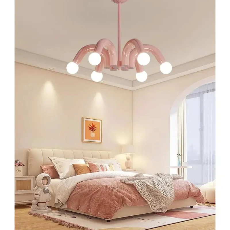 Modern Home Creative Pink Flower Shaped Pendant Girls' Bedroom Living Room Dining Room Glossy Pendant Lamp Design Luxurious
Modern Home Creative Pink Flower Shaped Pendant Girls' Bedroom Living Room Dining Room Glossy Pendant Lamp Design Luxurious