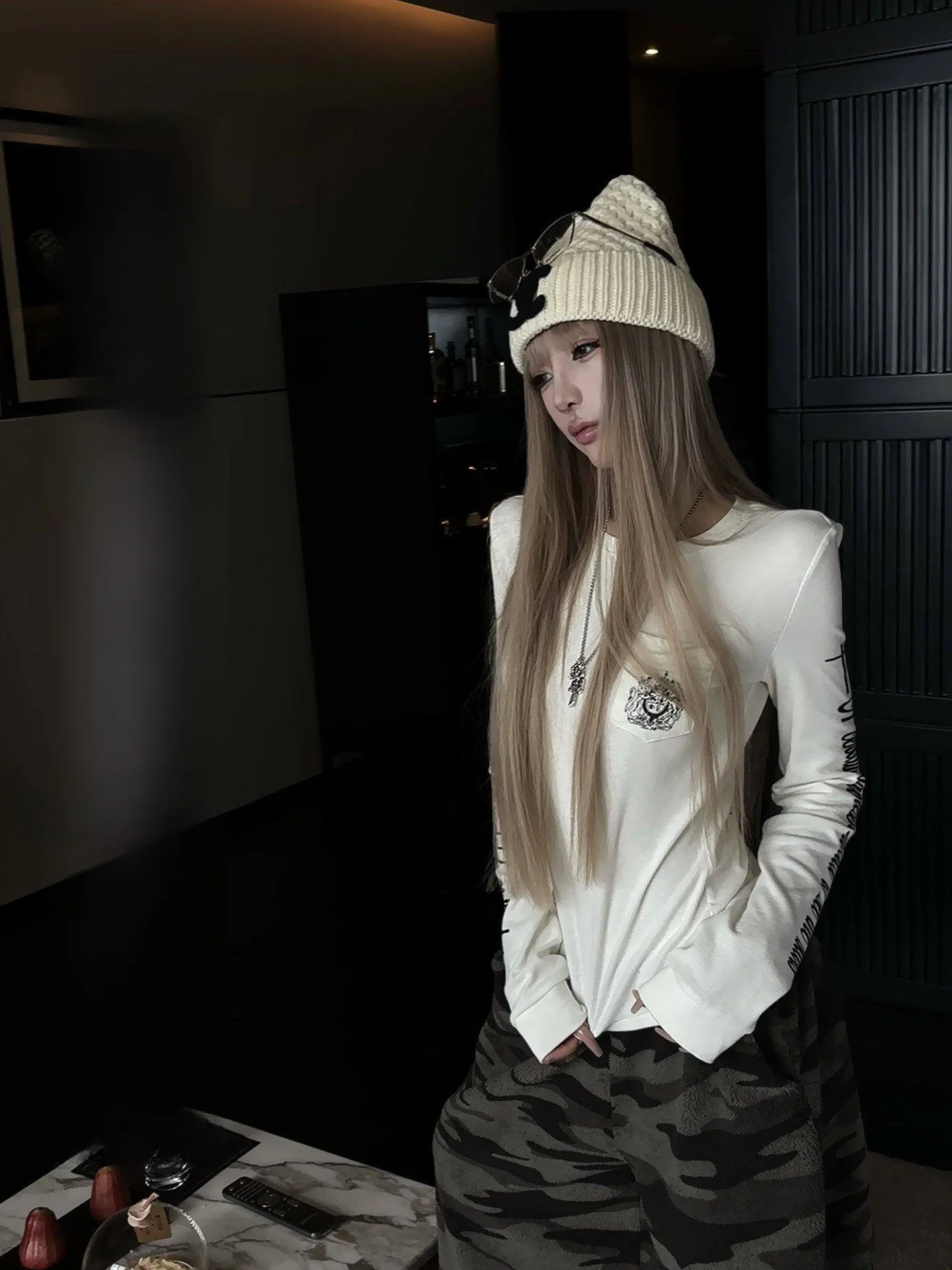 Moxinxin Women's Slim Fit Long Sve Knitted T-irt White Casual Comfortable Breathable round Ne Top for Autumn Winter
Moxinxin Women's Slim Fit Long Sve Knitted T-irt White Casual Comfortable Breathable round Ne Top for Autumn Winter