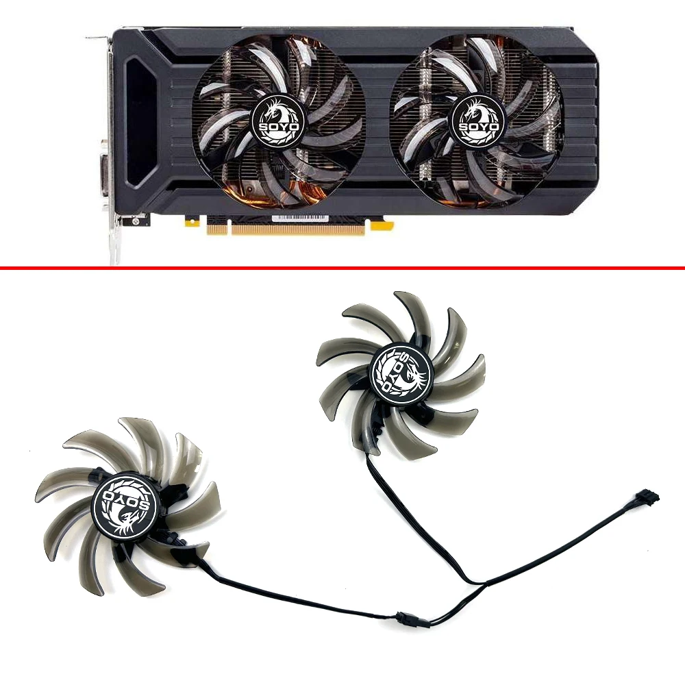 Cooling Fan 85mm 4pin GA91S2U GTX1060 GPU FAN For SOYO GTX1060 video card fans
Cooling Fan 85mm 4pin GA91S2U GTX1060 GPU FAN For SOYO GTX1060 video card fans