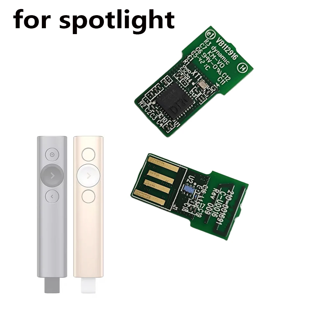1 PCS Presentation Clicker Receiver Mainboard Replacement for Logitech spotlight Presentation Clicker Receiver Main Board Parts