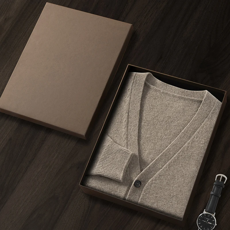 Мужской кардиган премиум-класса из 100% кашемира: мягкий, легкий, универсальный, теплый свитер-пальто для осени и зимы
Мужской кардиган премиум-класса из 100% кашемира: мягкий, легкий, универсальный, теплый свитер-пальто для осени и зимы