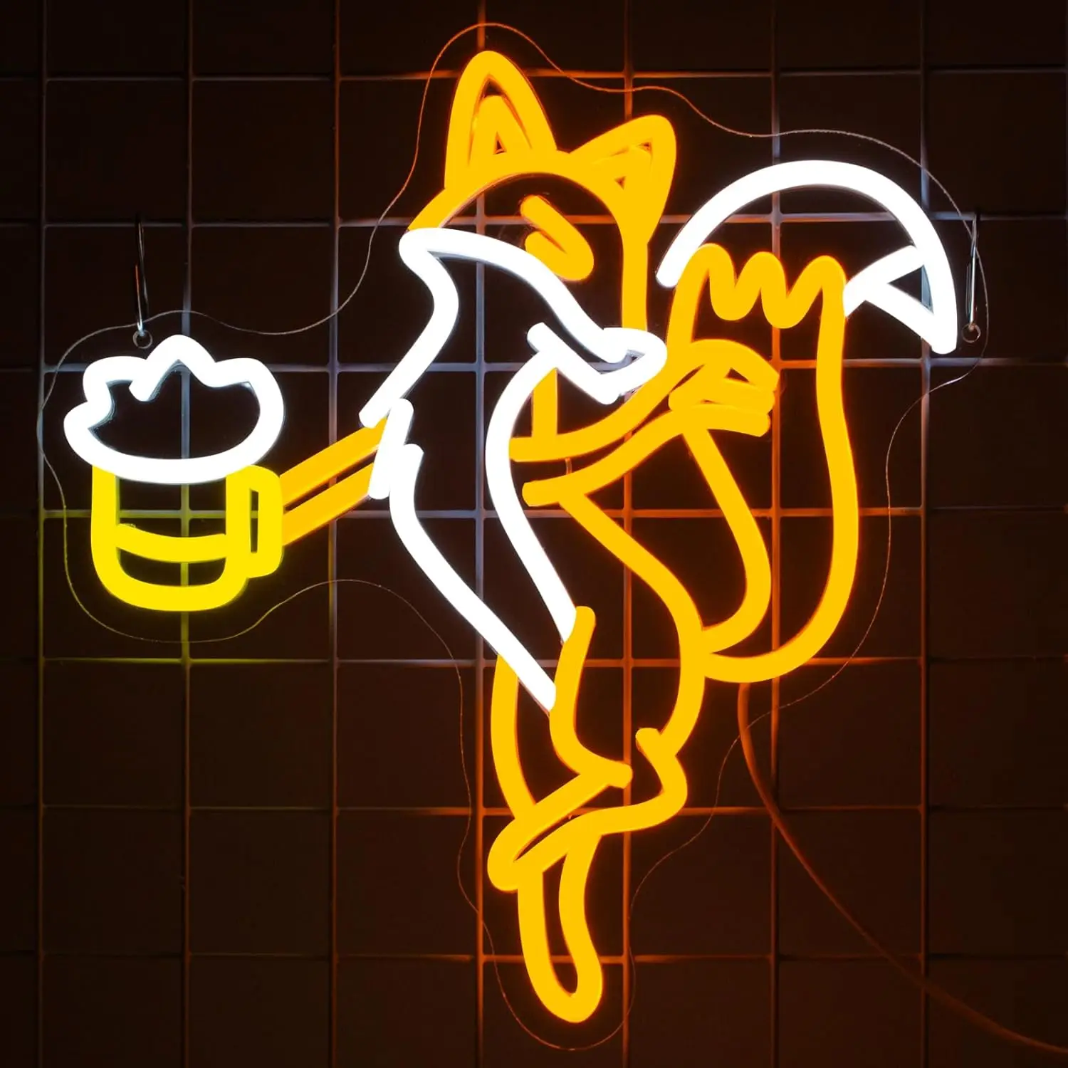 Fox Beer Neon Sign USB Powered Led Light for Bar Restaurant Club Birthday Party Game Room Bedroom Decoration Art Wall Light
Fox Beer Neon Sign USB Powered Led Light for Bar Restaurant Club Birthday Party Game Room Bedroom Decoration Art Wall Light