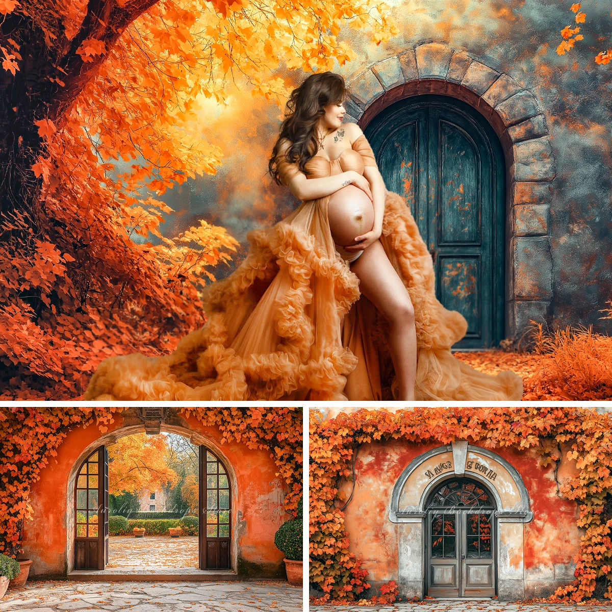 Фон для фотосъемки с изображением осенней двери с лозой торта разбитого взрослого семейного фото реквизит Декорации для детской студийной фотосъемки
Фон для фотосъемки с изображением осенней двери с лозой торта разбитого взрослого семейного фото реквизит Декорации для детской студийной фотосъемки