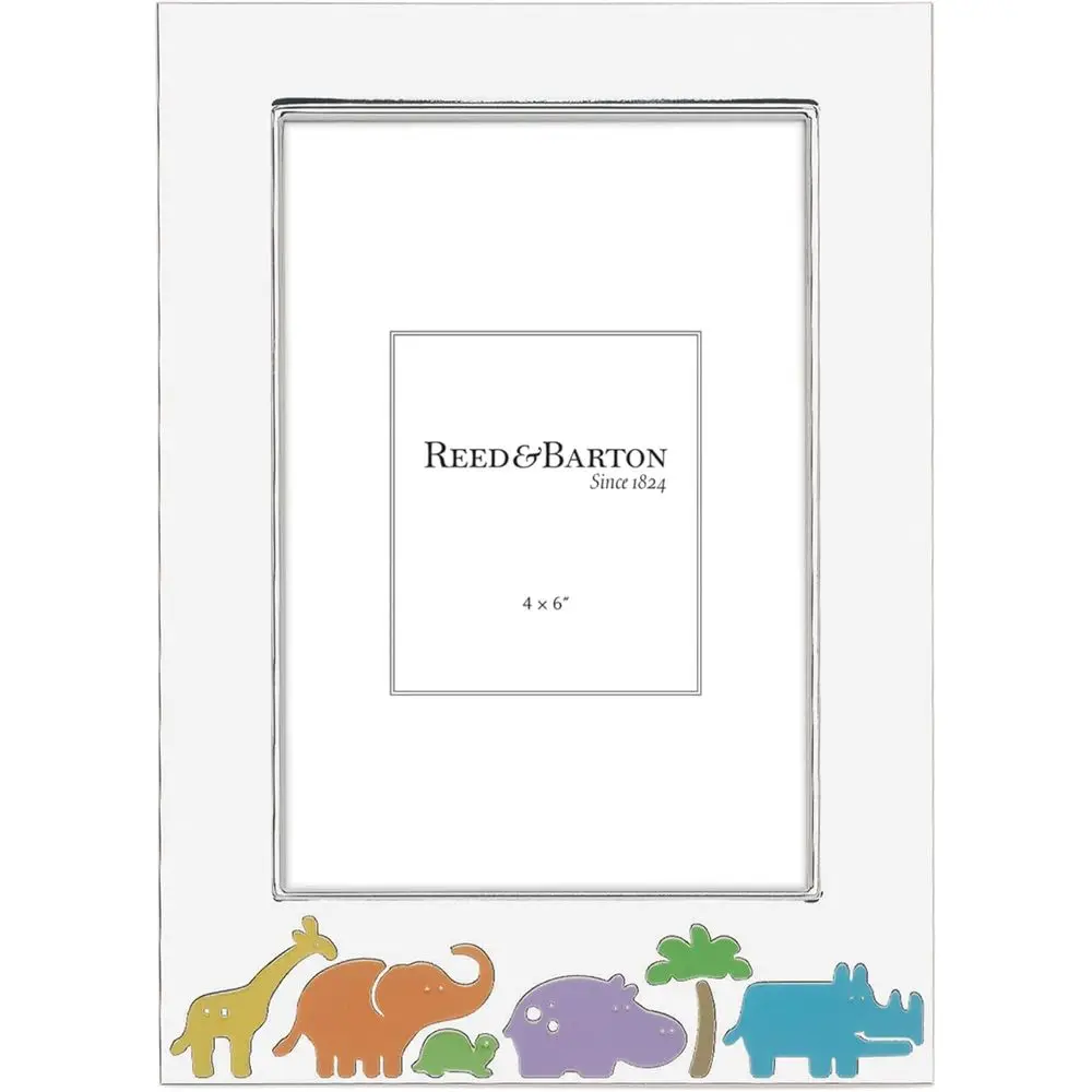 4 x 6 Silverplate Jungle Parade Photo Frame
4 x 6 Silverplate Jungle Parade Photo Frame