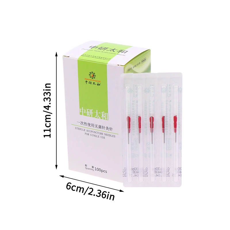 100 одноразовых игл для акупунктуры из нержавеющей стали — стерильные, в индивидуальной упаковке с направляющей трубкой
100 одноразовых игл для акупунктуры из нержавеющей стали — стерильные, в индивидуальной упаковке с направляющей трубкой