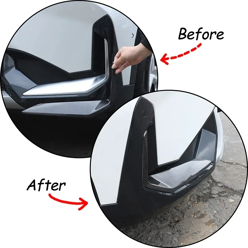 For BMW X1 iX1 U11 2023 2024 ABS carbon fiber style Front Bumper Side Molding Cover Trim Accessories 2pcs
For BMW X1 iX1 U11 2023 2024 ABS carbon fiber style Front Bumper Side Molding Cover Trim Accessories 2pcs