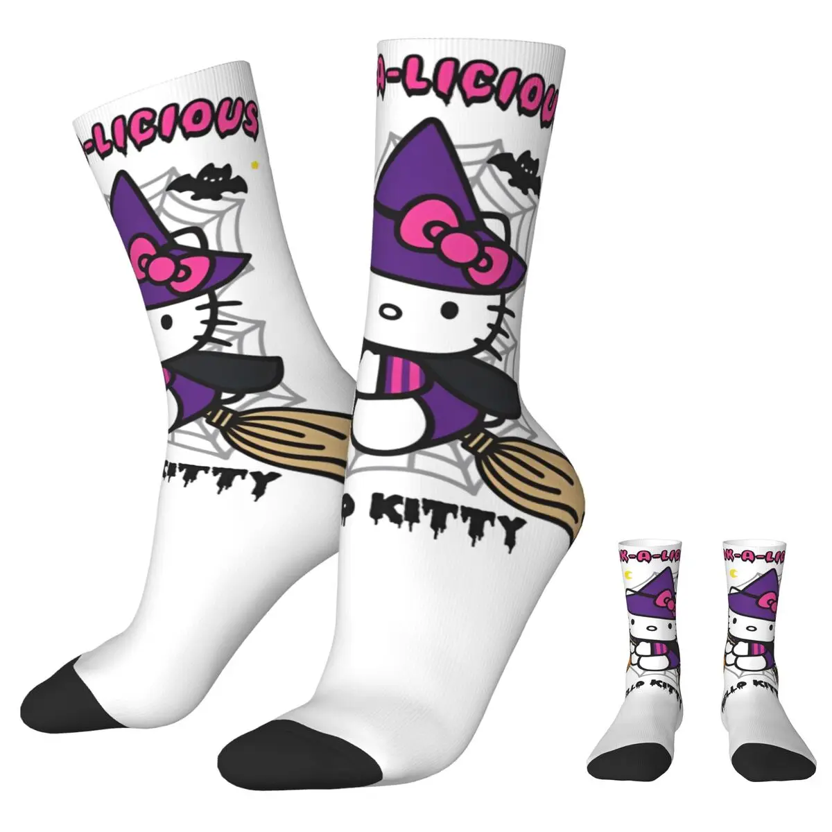 Hello Kitty Halloween Socks Men's Women's Funny Happy Cute Socks Novelty Spring Summer Autumn Winter Socks Gifts
Hello Kitty Halloween Socks Men's Women's Funny Happy Cute Socks Novelty Spring Summer Autumn Winter Socks Gifts