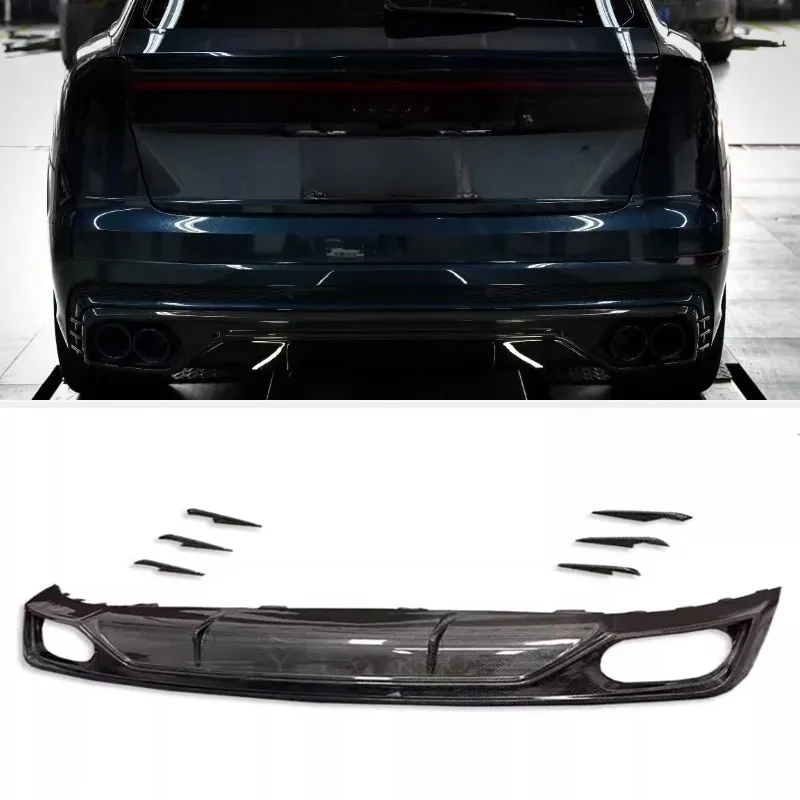 High Quality Real Carbon Fiber Bumper Rear Lip Spoiler Kit For Q8 (2018-2023)
High Quality Real Carbon Fiber Bumper Rear Lip Spoiler Kit For Q8 (2018-2023)