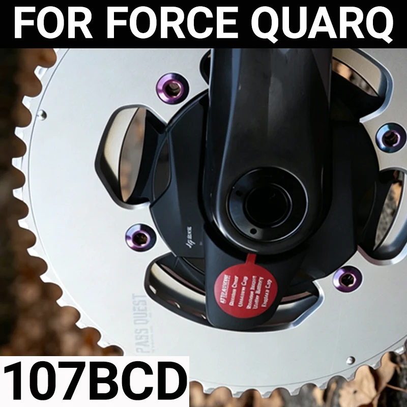 PASS QUEST 107BCD Chain Ring 4-hole For Sram Force 46 33 48 35 Quarq Power Meter 2x AXS 12 Speed Double Plato Chainring
PASS QUEST 107BCD Chain Ring 4-hole For Sram Force 46 33 48 35 Quarq Power Meter 2x AXS 12 Speed Double Plato Chainring
