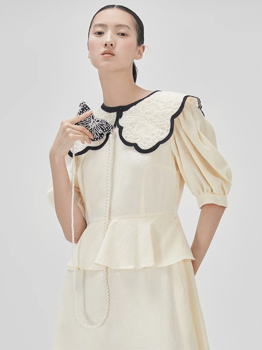 Юбка миди Xunruo с цветочной вышивкой, приталенная, винтажная, с высокой талией и откидным воротником, для женщин, летняя
Юбка миди Xunruo с цветочной вышивкой, приталенная, винтажная, с высокой талией и откидным воротником, для женщин, летняя