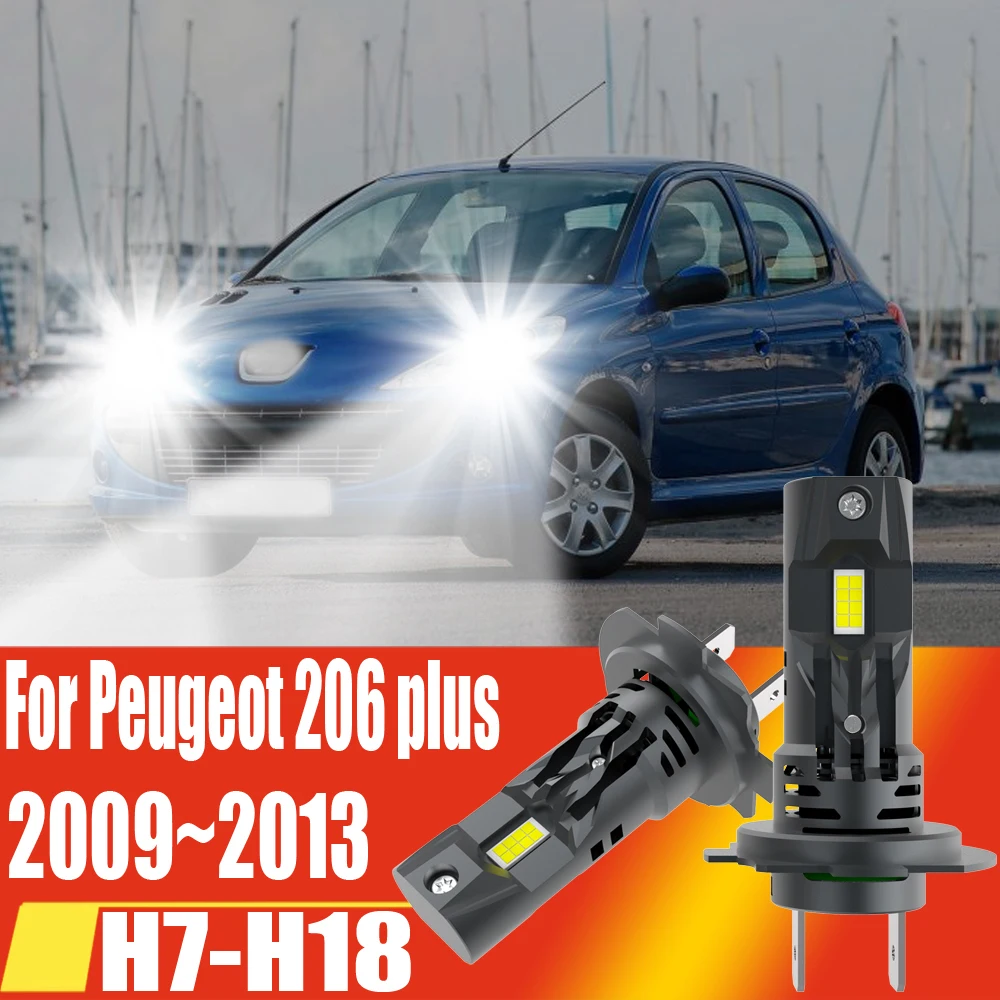 2pcs H7 Led Headlight Canbus High Power Car Bulb White Auto Fog Lights Moto Turbo Diode Lamp 12v For Peugeot 206 Plus 2009~2013
2pcs H7 Led Headlight Canbus High Power Car Bulb White Auto Fog Lights Moto Turbo Diode Lamp 12v For Peugeot 206 Plus 2009~2013