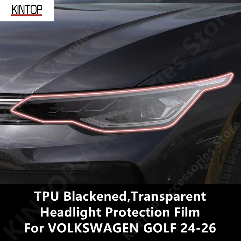 Для VOLKSWAGEN GOLF 24-26: Защитная пленка из ТПУ для фар (чернение, прозрачная), защита фар, модификация пленкой
Для VOLKSWAGEN GOLF 24-26: Защитная пленка из ТПУ для фар (чернение, прозрачная), защита фар, модификация пленкой