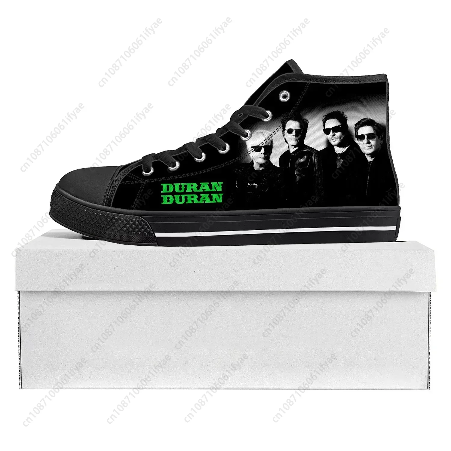 Dance Rock Band Duran Duran Fashion High Top High Quality Sneakers Mens Womens Teenager Canvas Sneaker Couple Shoes Custom Shoe
Dance Rock Band Duran Duran Fashion High Top High Quality Sneakers Mens Womens Teenager Canvas Sneaker Couple Shoes Custom Shoe