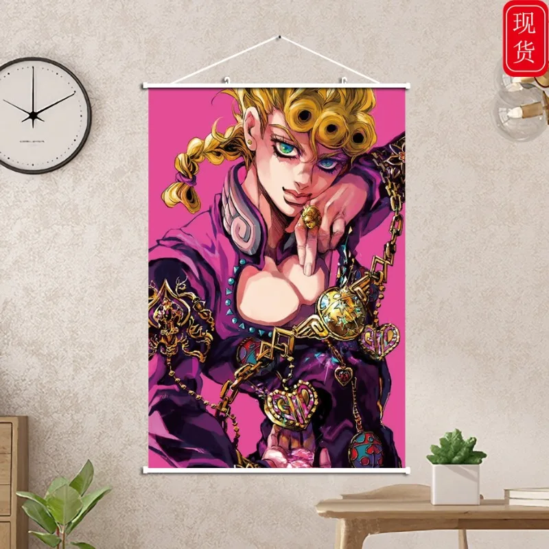Настенные картины 40x60 см с аниме-персонажами JOJO Bizarre Adventure, с изображением Конгджо Ченгтао, на сатиновой основе, подарки для фанатов
Настенные картины 40x60 см с аниме-персонажами JOJO Bizarre Adventure, с изображением Конгджо Ченгтао, на сатиновой основе, подарки для фанатов
