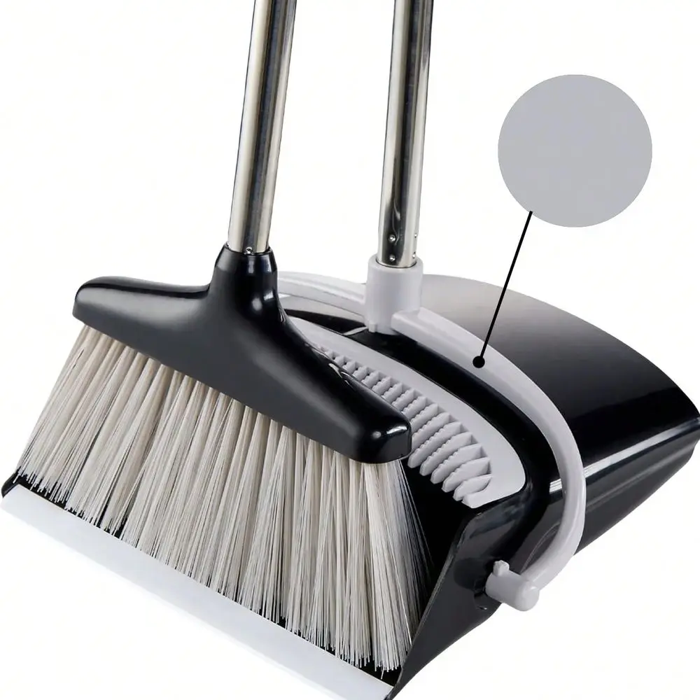 Updated Broom And Dust Tray Set With Dust Tray Self-Cleaning Teeth, Indoor And Outdoor Sweeping, Ideal For Dog, Cat And Pet
Updated Broom And Dust Tray Set With Dust Tray Self-Cleaning Teeth, Indoor And Outdoor Sweeping, Ideal For Dog, Cat And Pet