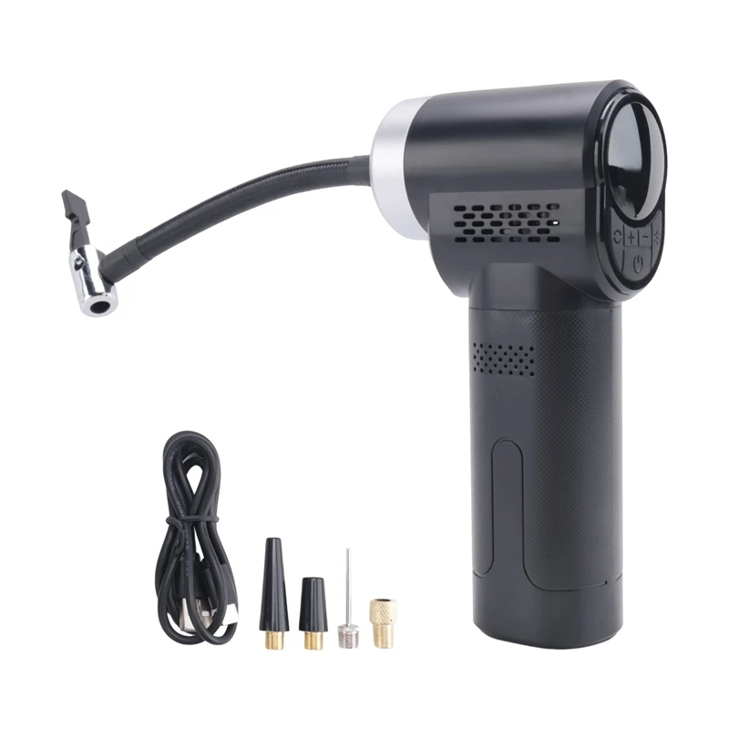ABAE-EAFC Portable Air Compressor Wireless Or Wired Inflatable Pump Portable Digital Tire Inflator For Car, Bicycle, Balls
ABAE-EAFC Portable Air Compressor Wireless Or Wired Inflatable Pump Portable Digital Tire Inflator For Car, Bicycle, Balls