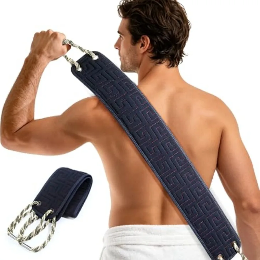 Exfoliatg Back Scrubber for Shower, 38 ch Long Back Exfoliator with Two Handles for Men and Women Acne, Double-Sided Bath Back
Exfoliatg Back Scrubber for Shower, 38 ch Long Back Exfoliator with Two Handles for Men and Women Acne, Double-Sided Bath Back