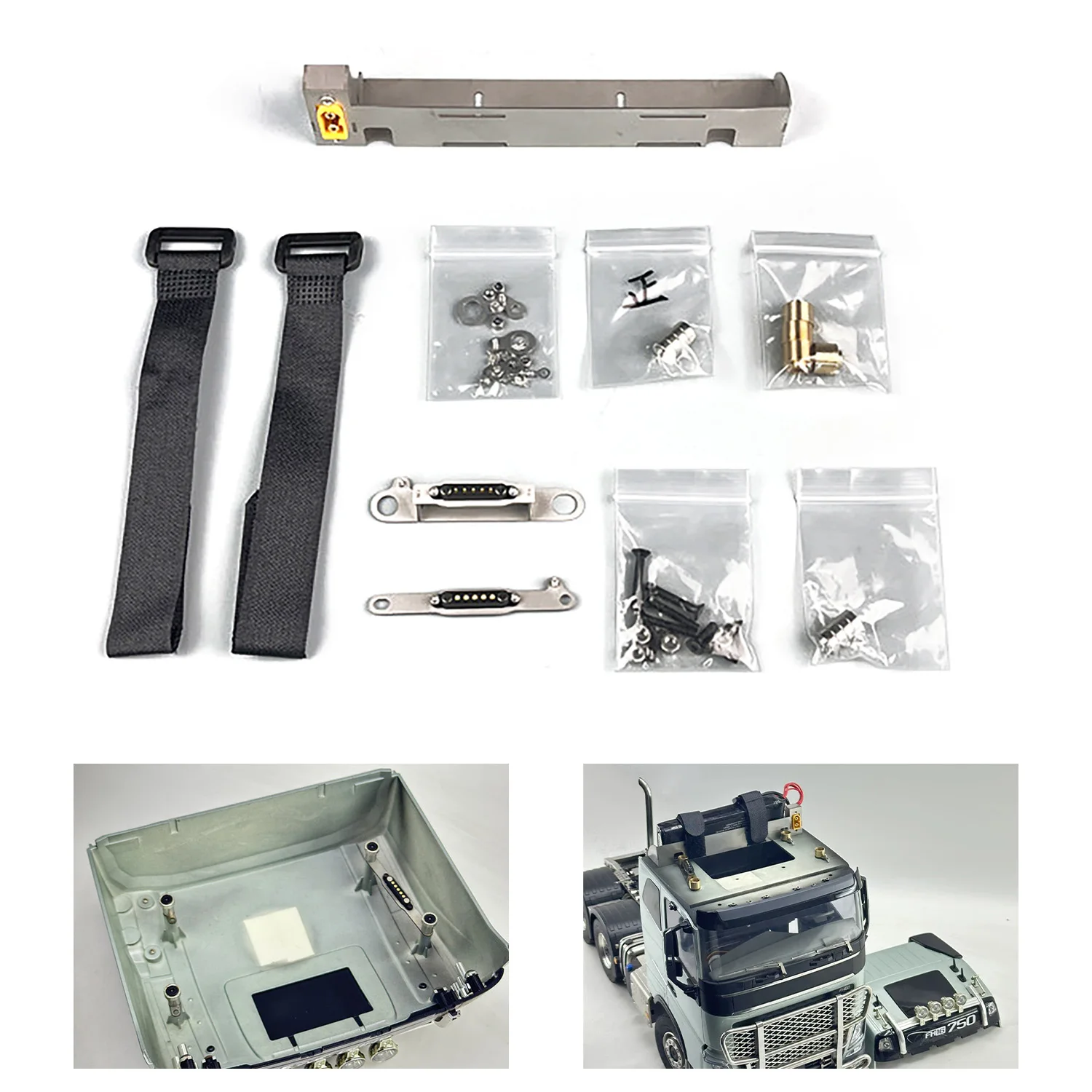 Plastic Magnetic High Roof KIT for Toy 1/14 DIY TAMIYA Remote Control Tractor Truck FH16 56375 RC Lorry Car Model Optional Parts
Plastic Magnetic High Roof KIT for Toy 1/14 DIY TAMIYA Remote Control Tractor Truck FH16 56375 RC Lorry Car Model Optional Parts