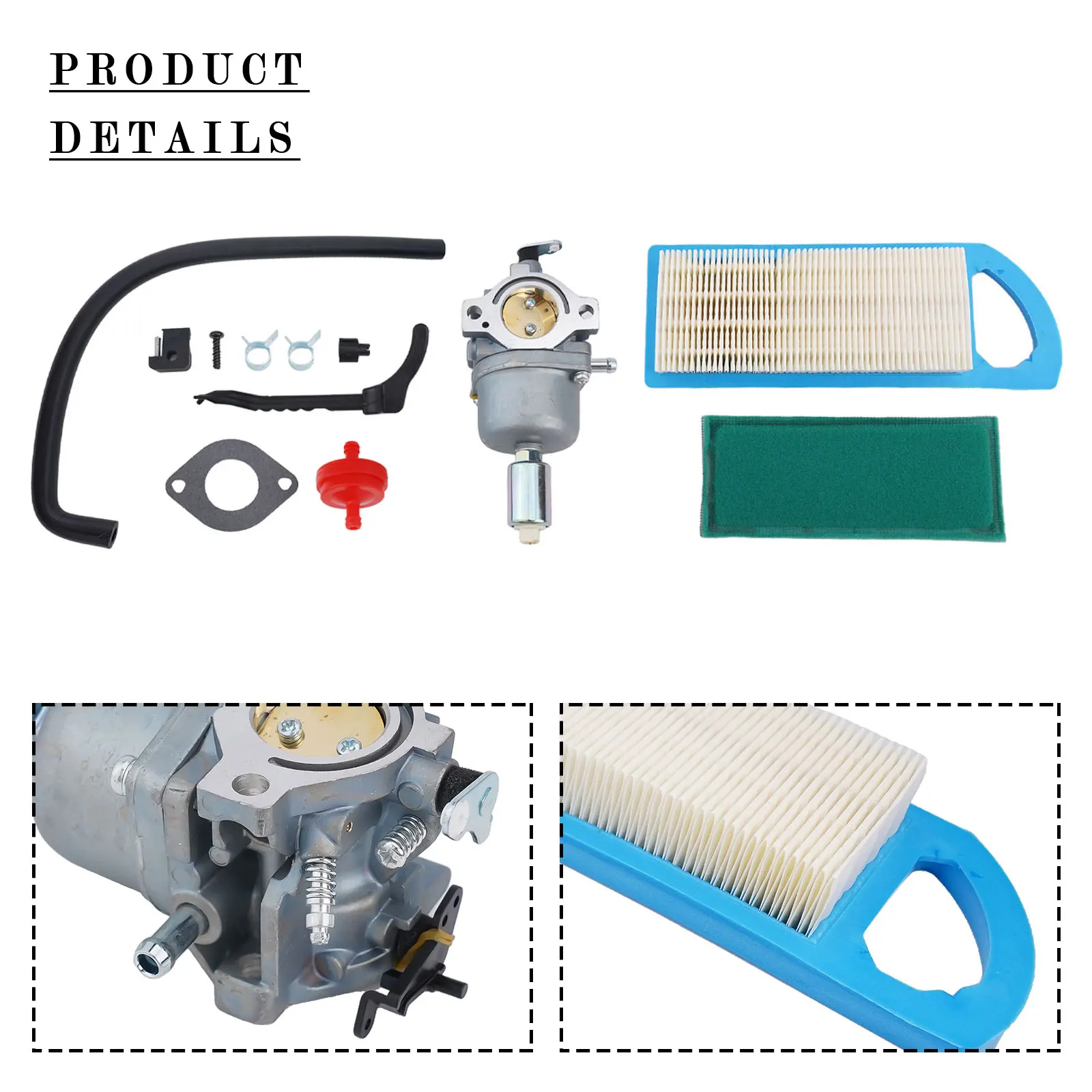 Easy Installation Carburetor for B & S 17 5 For HP Intek Motor Superior Performance for Craftsman LT1000 Mower
Easy Installation Carburetor for B & S 17 5 For HP Intek Motor Superior Performance for Craftsman LT1000 Mower