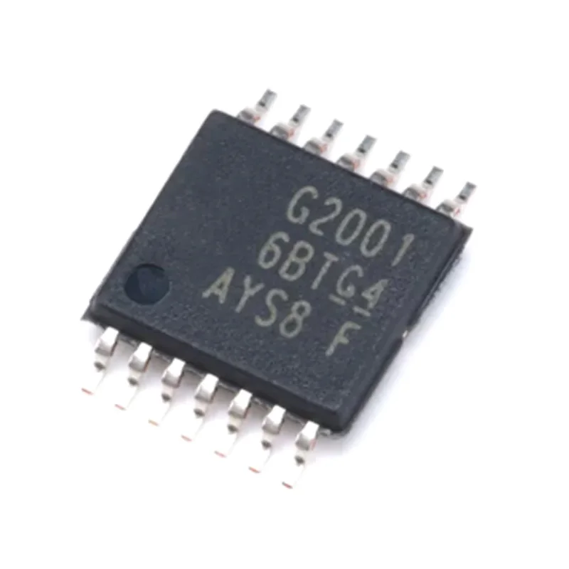 10Pcs New Original Msp430G2001Ipw14R Silk Screen G2001 Tssop-14 High-Performance Real-Time Controller
10Pcs New Original Msp430G2001Ipw14R Silk Screen G2001 Tssop-14 High-Performance Real-Time Controller