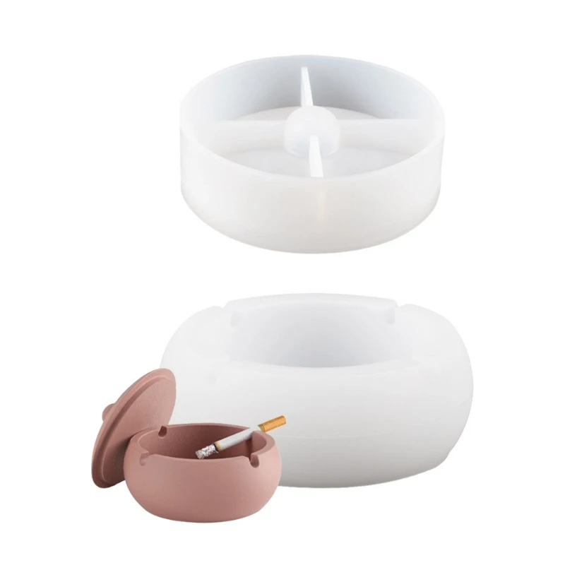 MXME Silicone Ashtray Molds Epoxy Resin Moulds Silicone Craft Moulds Small Jar Moulds Hand-Making Supplies for Candle Holder
MXME Silicone Ashtray Molds Epoxy Resin Moulds Silicone Craft Moulds Small Jar Moulds Hand-Making Supplies for Candle Holder