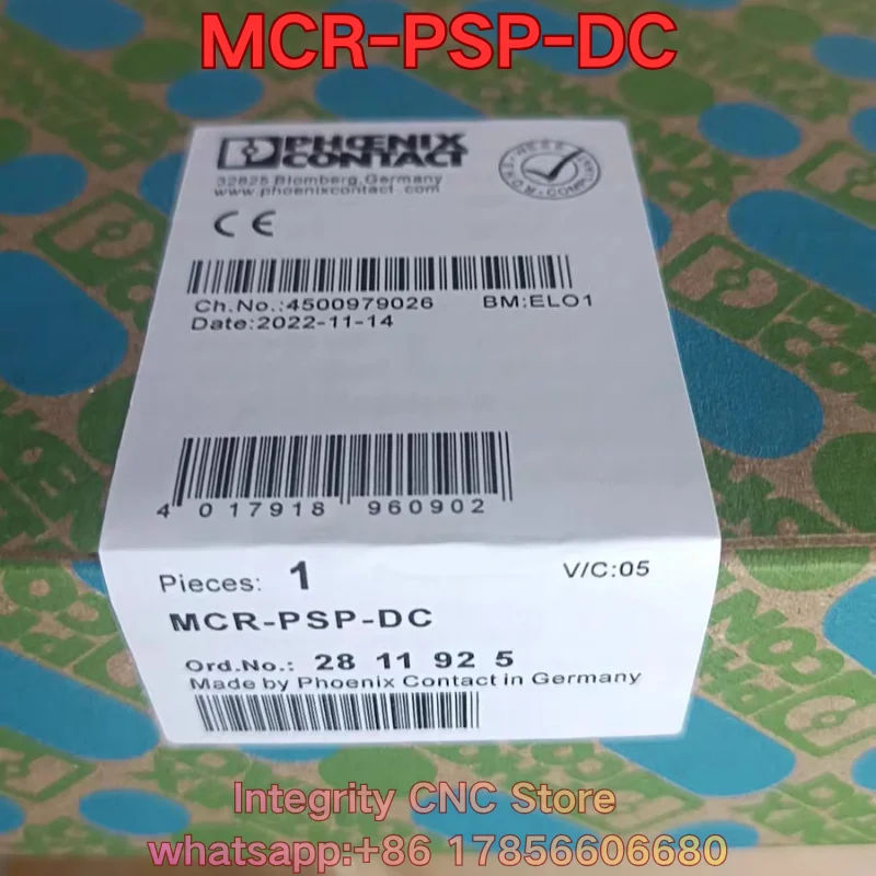 New MCR-PSP-DC PLC module 2811925
New MCR-PSP-DC PLC module 2811925
