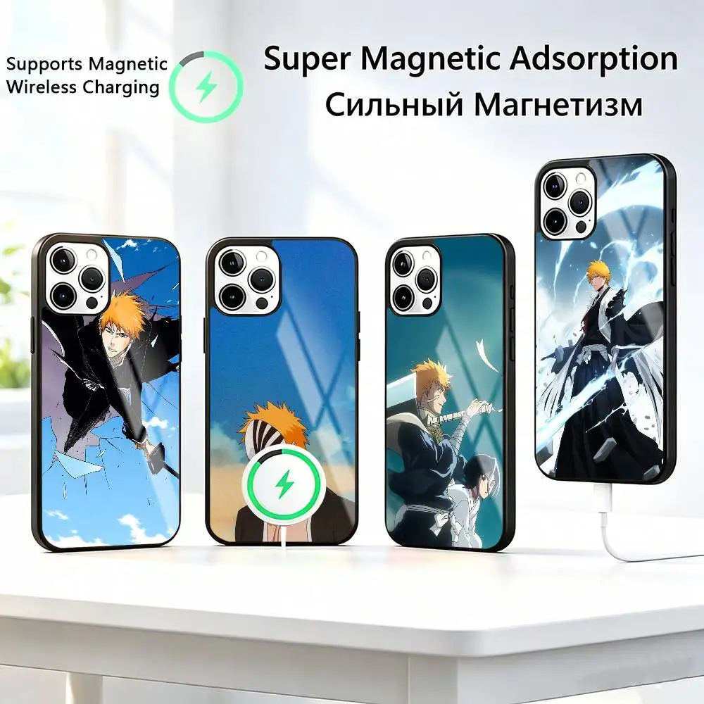Bleach Kurosaki Ichigo Phone Case For iPhone17,16,15,14,13,12,11 Plus,Pro Compatible with magnetic wireless charging
Bleach Kurosaki Ichigo Phone Case For iPhone17,16,15,14,13,12,11 Plus,Pro Compatible with magnetic wireless charging