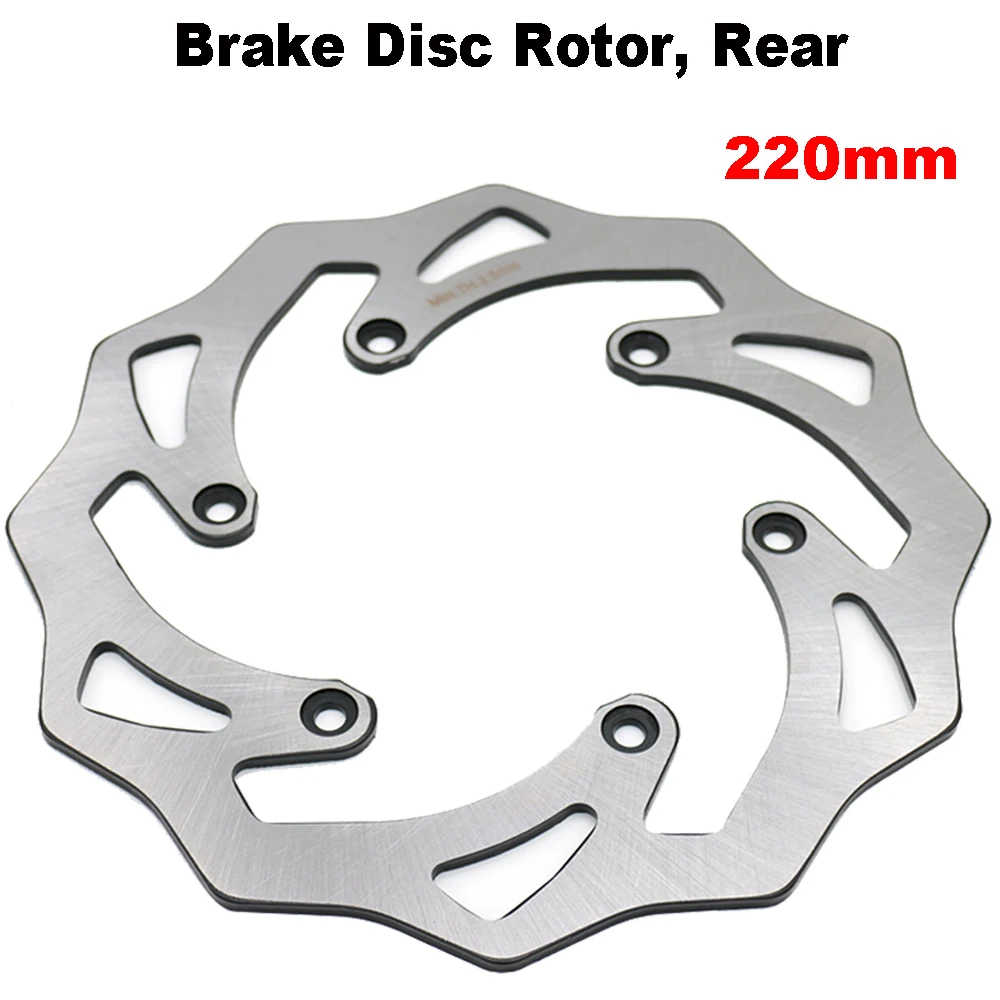 REAR Brake Disc Rotor, 220mm For KTM EXC EXC-F SX SX-F XC XC-F XC-W SMR MX LC4 125 150 250 350 450 500 125~660cc From 1994-2027
REAR Brake Disc Rotor, 220mm For KTM EXC EXC-F SX SX-F XC XC-F XC-W SMR MX LC4 125 150 250 350 450 500 125~660cc From 1994-2027
