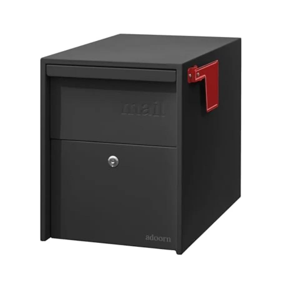 Lockable Post Mount Mailboxes for Outside - Large Anti-Theft Locking Mailbox for Packages and Letters - Weatherproof Constructi
Lockable Post Mount Mailboxes for Outside - Large Anti-Theft Locking Mailbox for Packages and Letters - Weatherproof Constructi