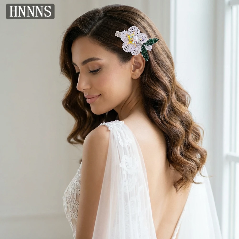 HNNNS Elegant Bridal Wedding Flower Hairpin Handmade Bead Weaving Ladies French Style Banquet Party Ball Headwear YXA78
HNNNS Elegant Bridal Wedding Flower Hairpin Handmade Bead Weaving Ladies French Style Banquet Party Ball Headwear YXA78