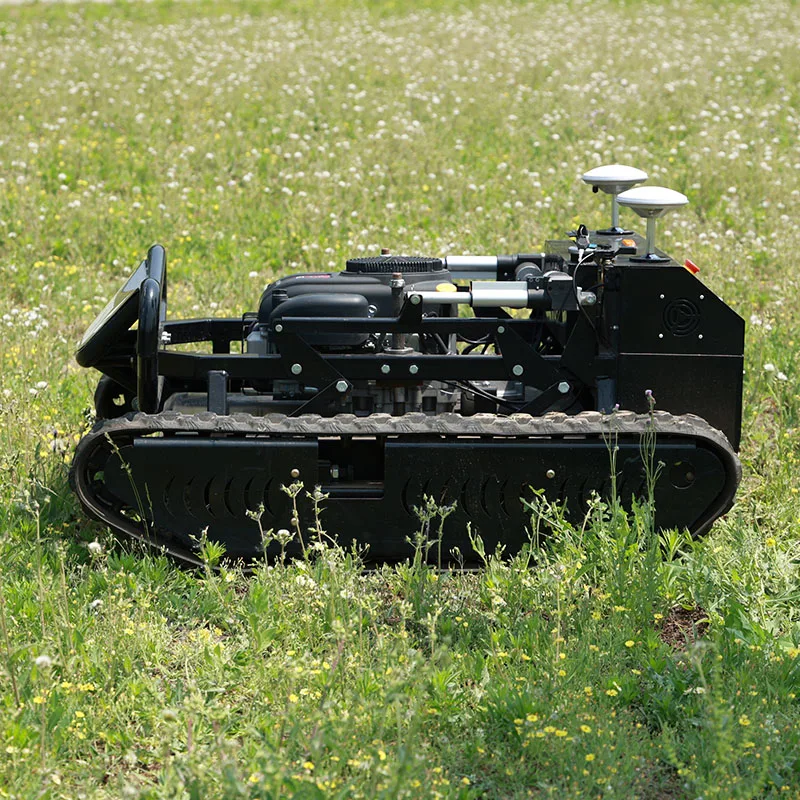 Customized Remote Control Lawn Mower Crawler Full Automatic Wireless RC Grass Cutter for Steep Slope
Customized Remote Control Lawn Mower Crawler Full Automatic Wireless RC Grass Cutter for Steep Slope