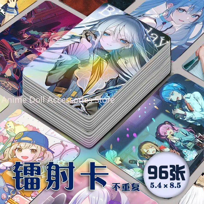 96Pc/set Anime Project Sekai Character Laser Lomo Card Album Comic Characters Photo card Fans Collection Cards
96Pc/set Anime Project Sekai Character Laser Lomo Card Album Comic Characters Photo card Fans Collection Cards