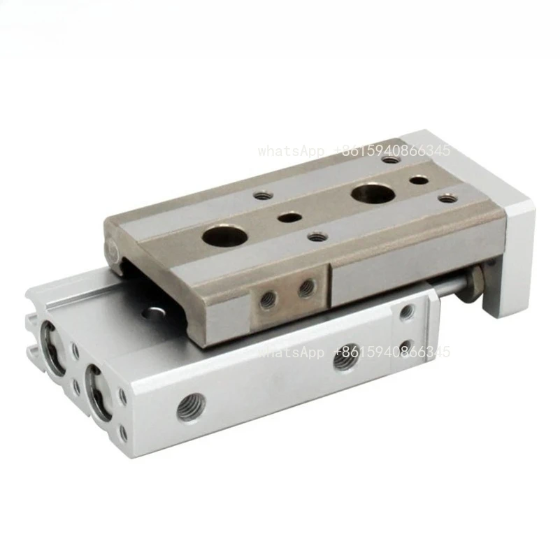 Pneumatic Slide Double Rod Rail Cylinder
Pneumatic Slide Double Rod Rail Cylinder