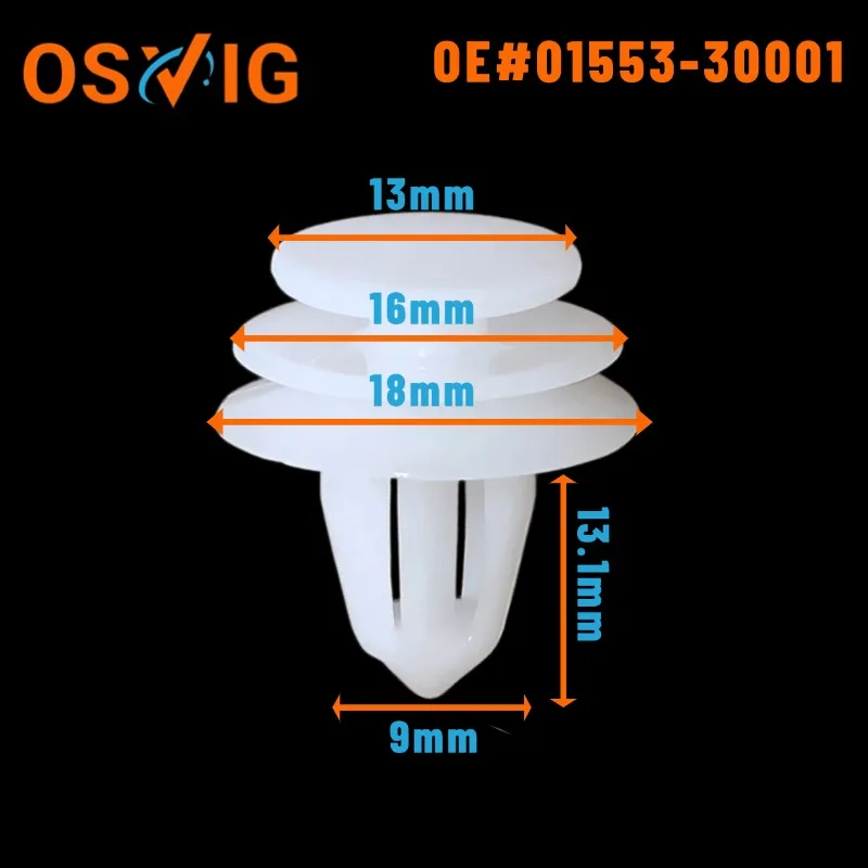 15PCS OE#0155330001 015532DT0A Fixing clips for the door panels and interior decorative panels of Nissan Infiniti vehicles
15PCS OE#0155330001 015532DT0A Fixing clips for the door panels and interior decorative panels of Nissan Infiniti vehicles