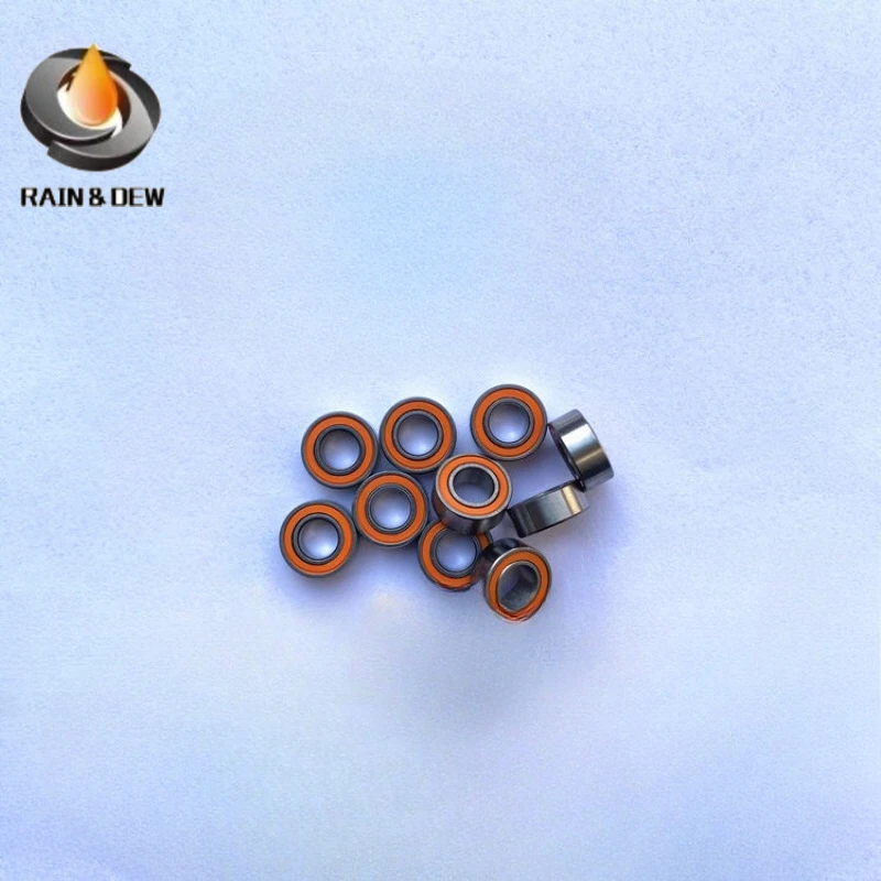 4Pcs S625RS CB Orange Ceramic Bearing ABEC-7 Stainless Steel Hybrid Ball Bearings ABEC7 High Quality 5x16x5Mm
4Pcs S625RS CB Orange Ceramic Bearing ABEC-7 Stainless Steel Hybrid Ball Bearings ABEC7 High Quality 5x16x5Mm
