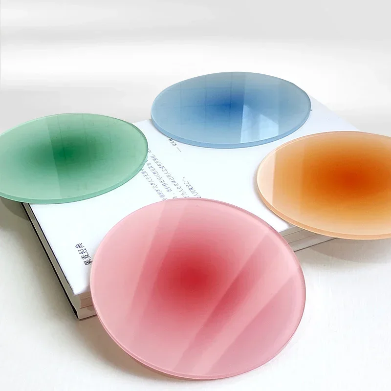 Colorful Gradient Acrylic coaster set Thickened High Temperature Resistant and Insulated Translucent Sunset Coasters
Colorful Gradient Acrylic coaster set Thickened High Temperature Resistant and Insulated Translucent Sunset Coasters