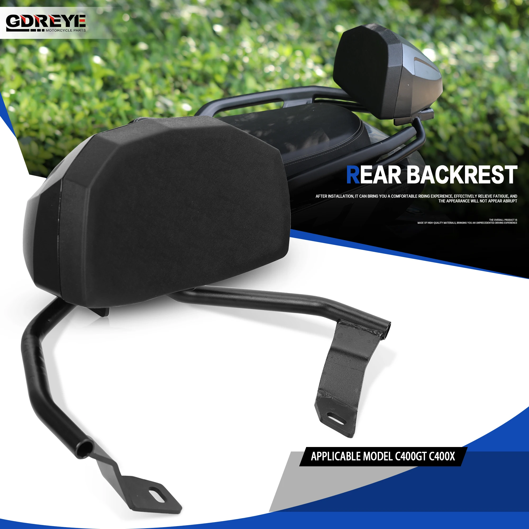 For BMW C400X C400GT C400 X Rear Passenger Seat Backrest Motorcycle C400 X C400 GT Rear Seat Backrest Cushion
For BMW C400X C400GT C400 X Rear Passenger Seat Backrest Motorcycle C400 X C400 GT Rear Seat Backrest Cushion