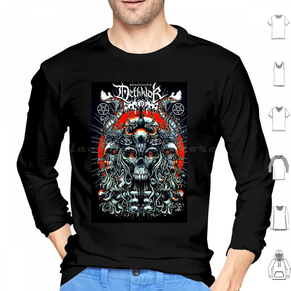 Dethklok Metal Hoodies Long Sleeve Dethklok Metalocalypse Metal Adult Swim Pickles Murderface Pickles The Drummer Toki
Dethklok Metal Hoodies Long Sleeve Dethklok Metalocalypse Metal Adult Swim Pickles Murderface Pickles The Drummer Toki