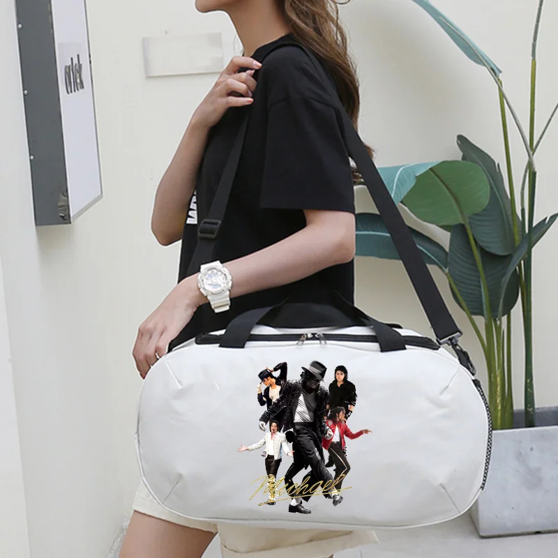 Michael Jackson Gym Bag Men Women Large Capacity Luggage Duffle Bags Sports Waterproof Travel Portable Carry on Shoulder Pack
Michael Jackson Gym Bag Men Women Large Capacity Luggage Duffle Bags Sports Waterproof Travel Portable Carry on Shoulder Pack