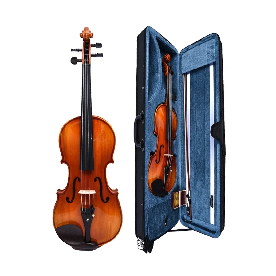 Adult Violin Professional Musical Instruments High Quality Violin Matte Finish Customized Instrument
Adult Violin Professional Musical Instruments High Quality Violin Matte Finish Customized Instrument