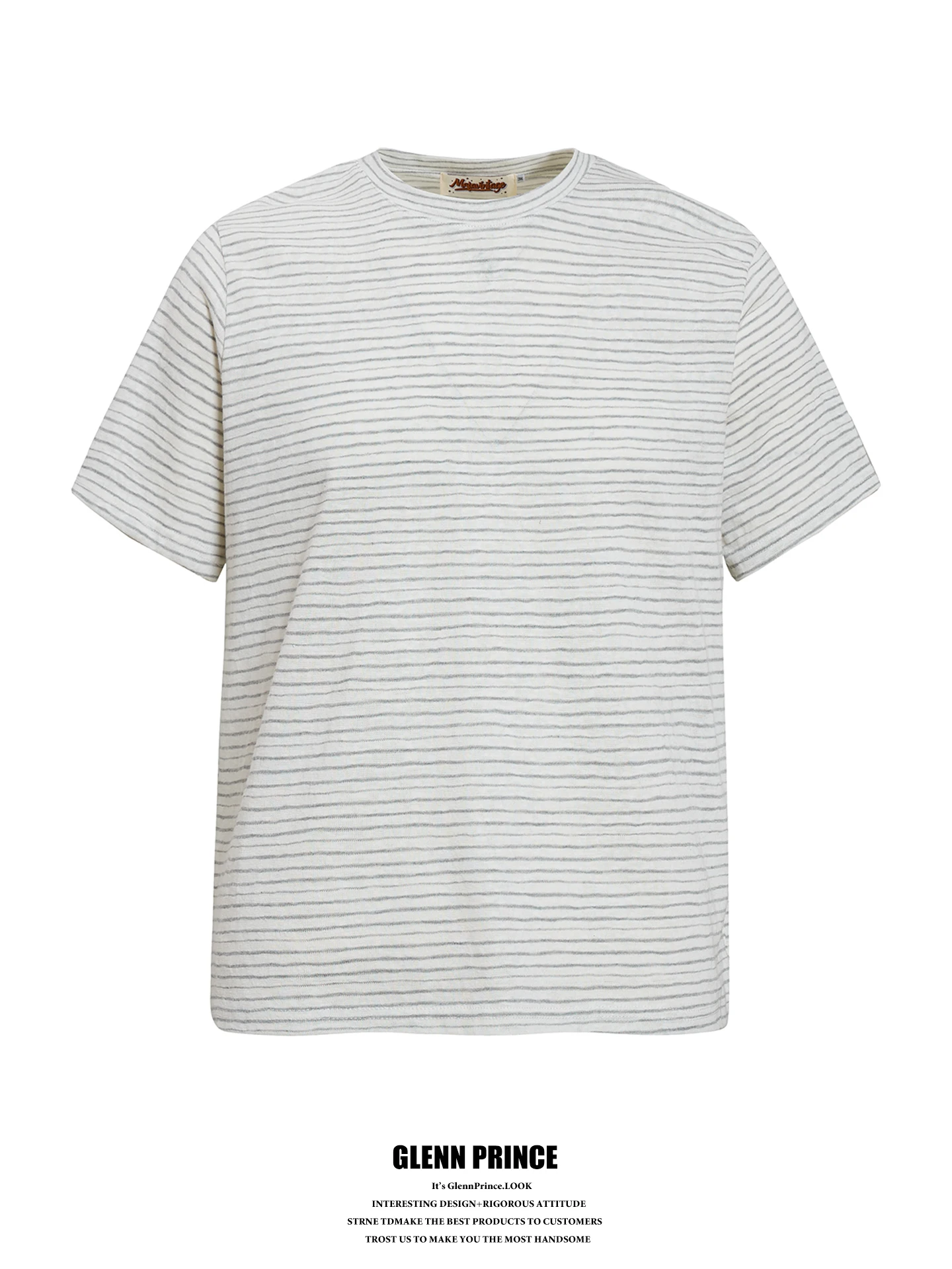 GPstudio American Retro Striped Shoulder T-Shirt Men's Summer Commute Casual Pure Cotton Short Sleeve Tee Loose Fit Basic Style
GPstudio American Retro Striped Shoulder T-Shirt Men's Summer Commute Casual Pure Cotton Short Sleeve Tee Loose Fit Basic Style
