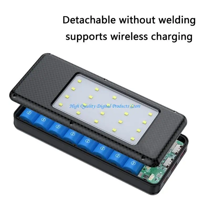 U2JE Battery Storage Box Power Case 8pcs 18650 Battery Holder Case Easy Installation
U2JE Battery Storage Box Power Case 8pcs 18650 Battery Holder Case Easy Installation