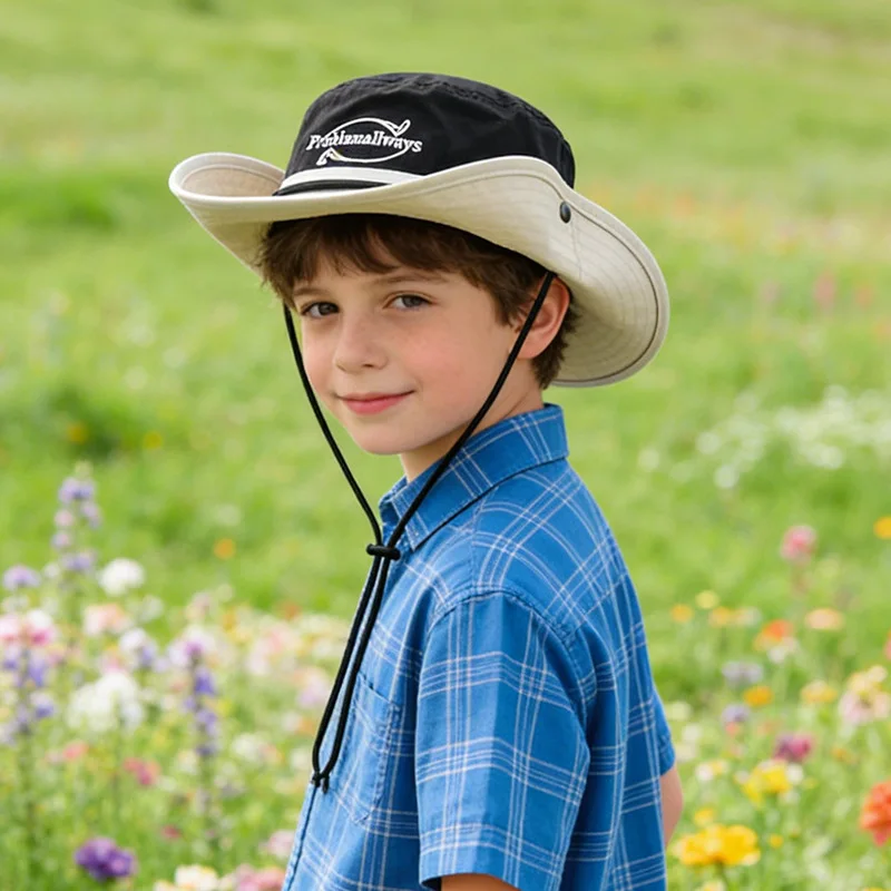 2-7Y Summer Casual Children Hat Boys Letter Pattern Adjustable Hat with Chin Strap Wide Brim Sun Hat for Girls
2-7Y Summer Casual Children Hat Boys Letter Pattern Adjustable Hat with Chin Strap Wide Brim Sun Hat for Girls