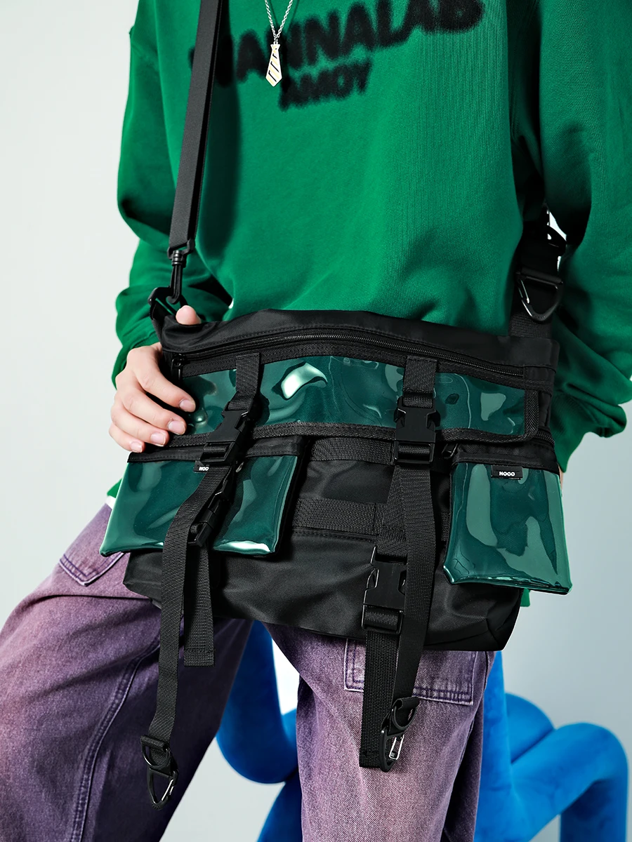 Fashion Brand Bag Original Ins Messenger Bag Street Tooling Style Shoulder Bag Student Sports Backpack Shoulder Bag
Fashion Brand Bag Original Ins Messenger Bag Street Tooling Style Shoulder Bag Student Sports Backpack Shoulder Bag